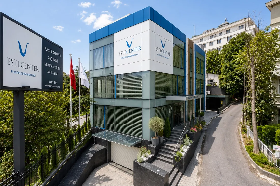 Empfang der EsteCenter-Klinik